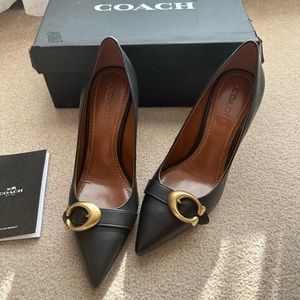 Coach, black size 10 shoes, new in original box
